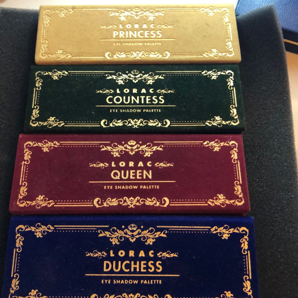 Lorac the royal eye shadow collection